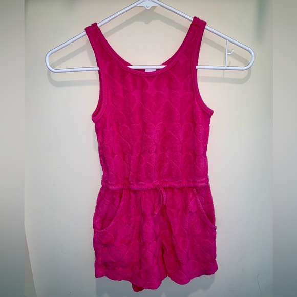 Old navy magenta romper 6/7 - Picture 1 of 1
